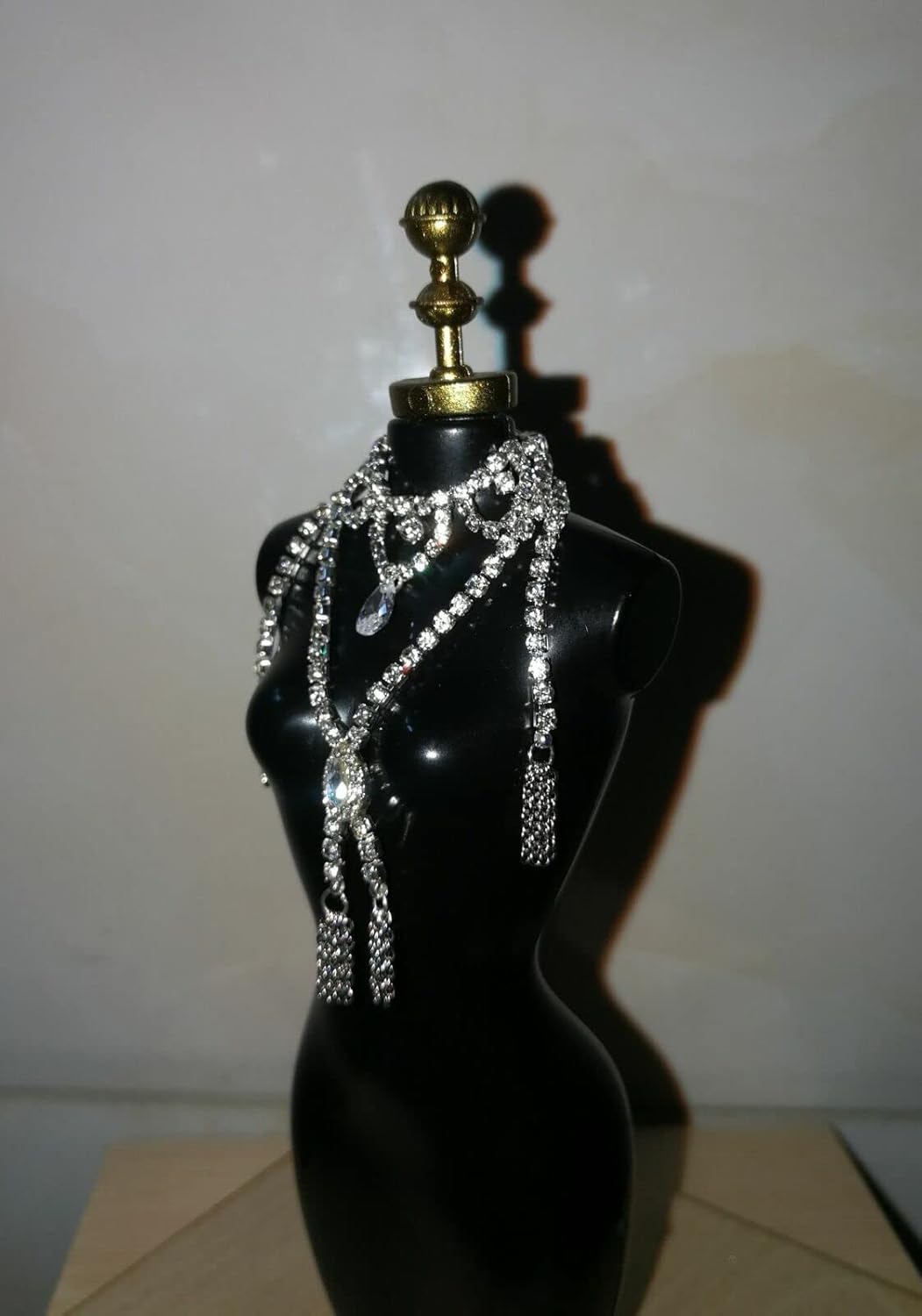 1/6 Scale Rhinestone Necklace Model for 12" Action Figure
