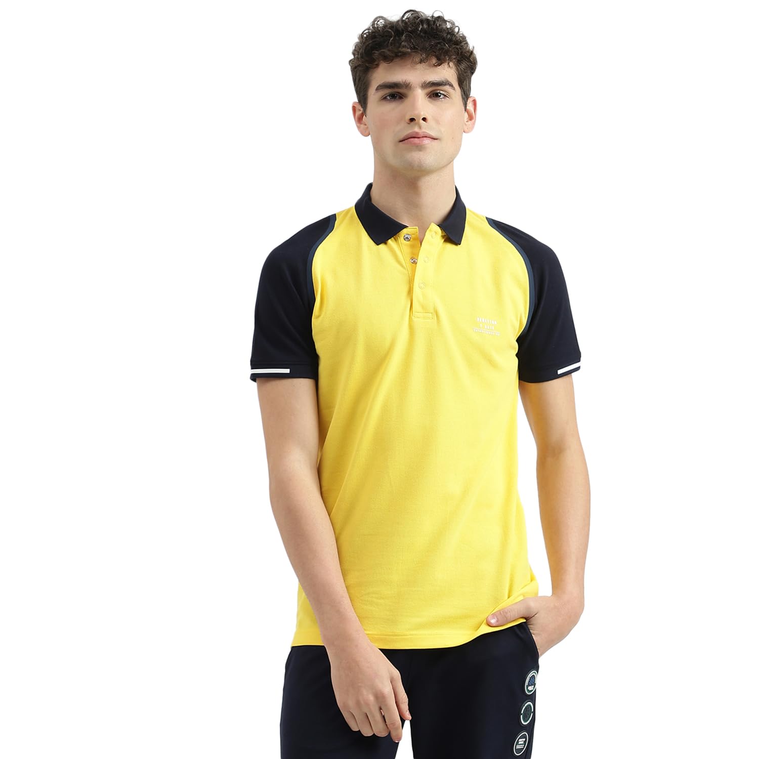 united colors of benetton Men's Solid Boxy T-Shirt-picture-26