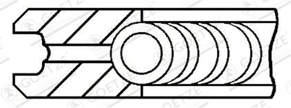 Goetze 0850180000 Engine Piston Ring Set