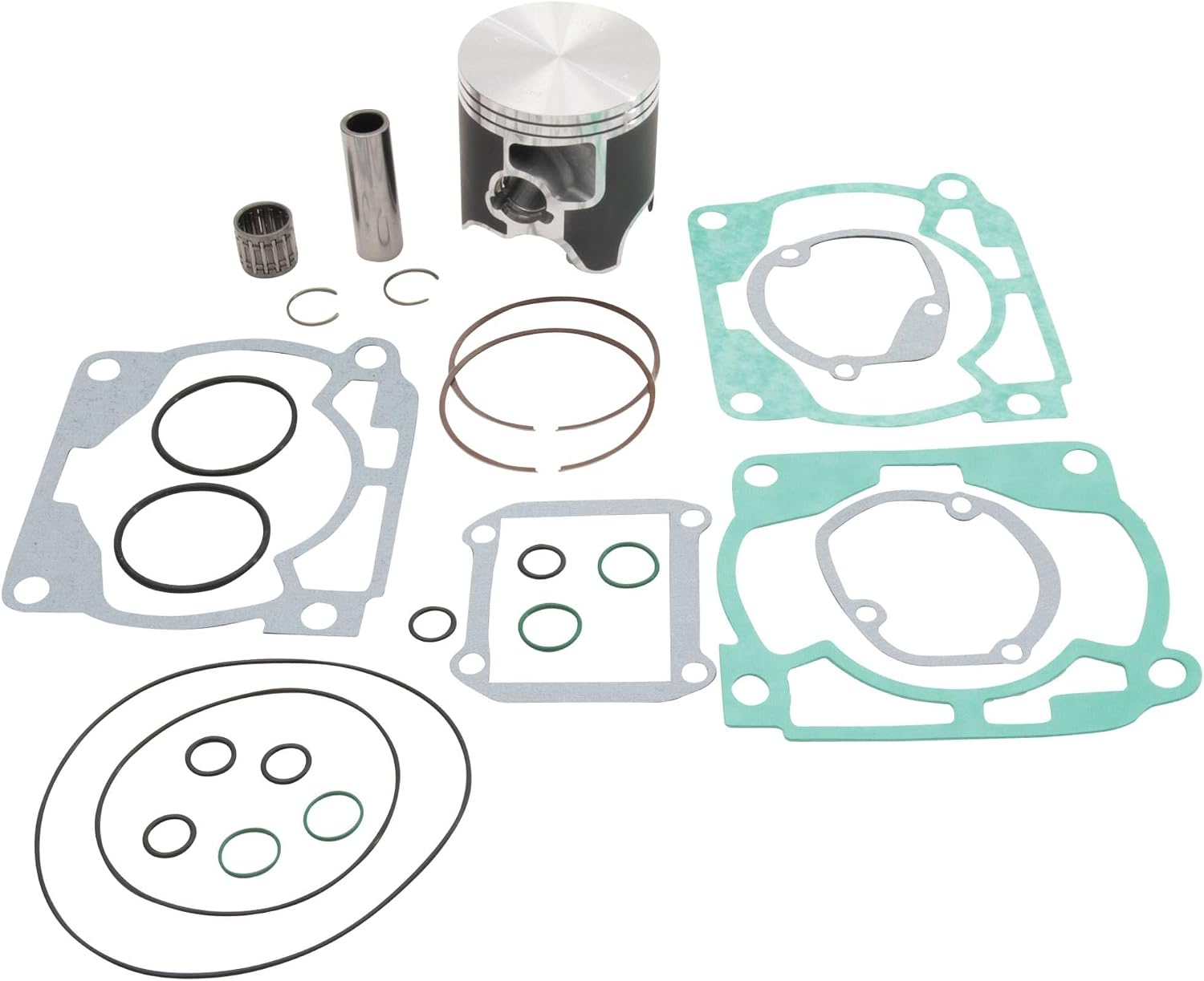 Vertex VTK23375A-1 Top End Piston Kit Compatible with/Replacement For KTM 300 EXC 2005-2007, 300 XC 2006-2007, 300 XC-W 2006-2007 STD Compression Ratio, 72 mm Cylinder Diameter, 71.94 mm Piston Dia