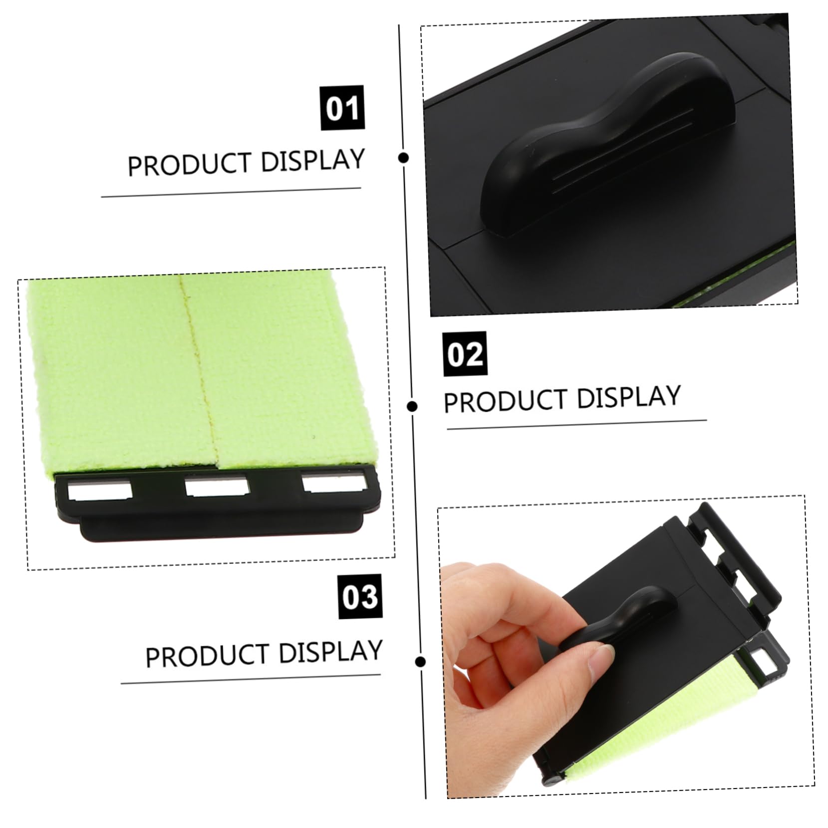 Milisten Guitar String Cleaner 2pcs Guitar Maintenance Tool Fabric for Long-lasting Use