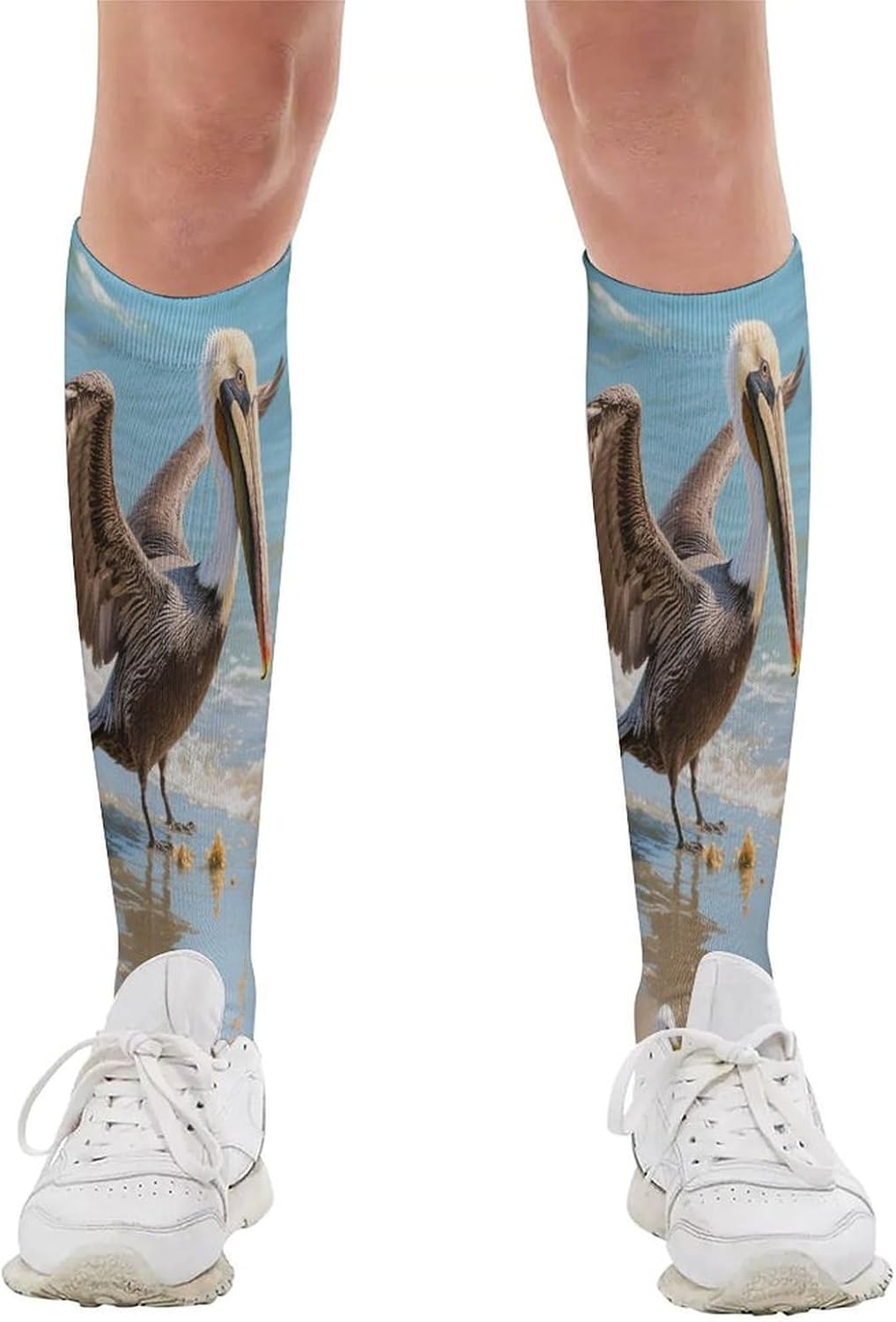 Pelican Compression Sock Breathable Support Socks Lightweight Knee High Tube Socks for Women Men