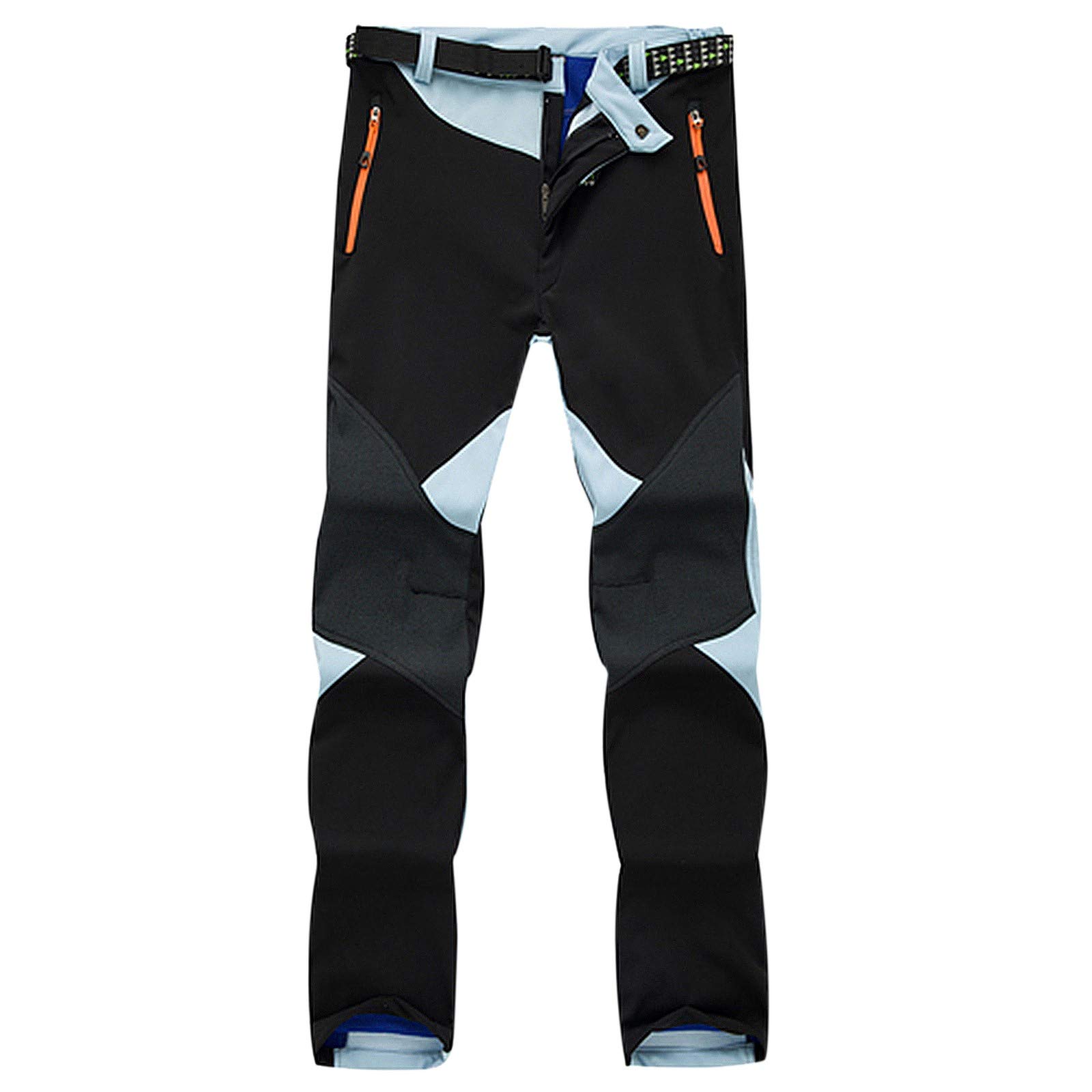 Pantalon de ski imperméable pour femme, pantalon de ski Softshell doublé en polaire thermique pour femme, pantalon d'hiver coupe-vent, chaud en softshell pour la randonnée, la neige, pantalon isolé