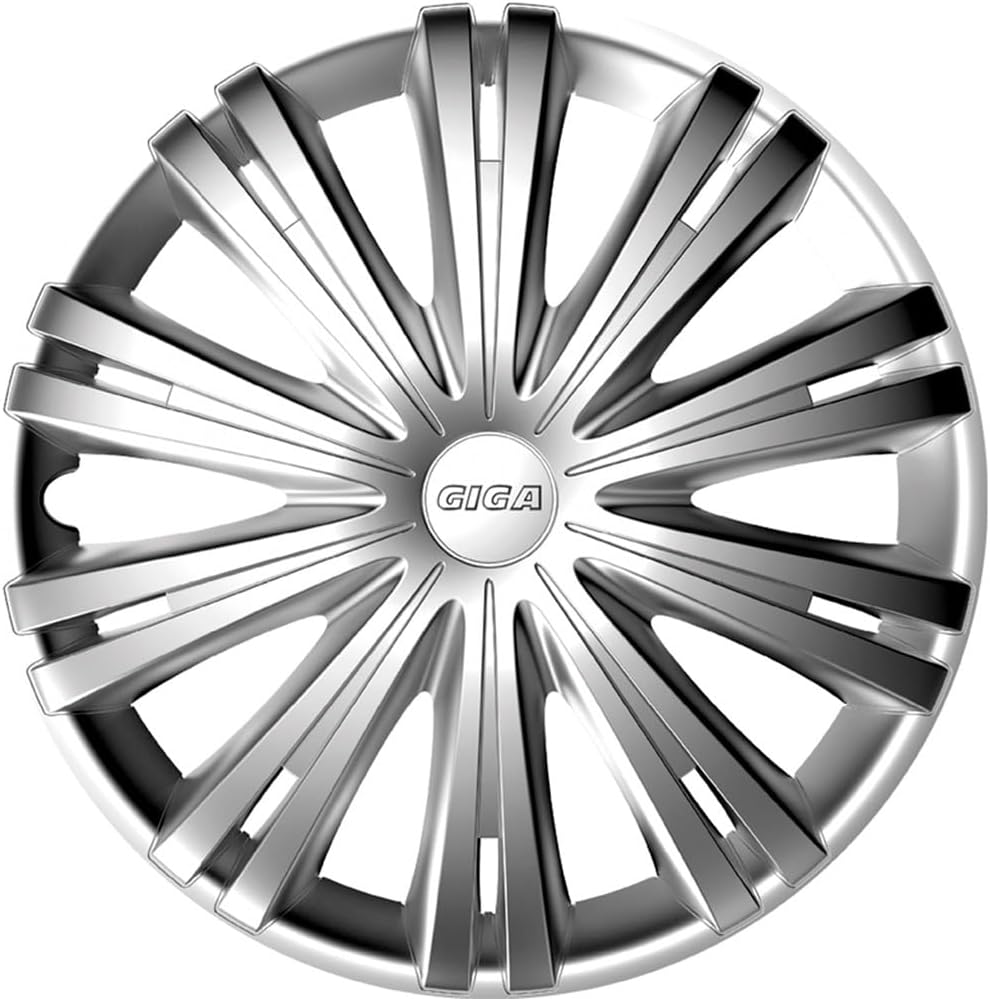 AutoStyle Set Wheel Covers Giga 15-inch Silver
