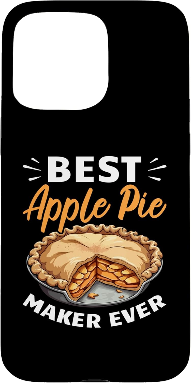 iPhone 15 Pro Max Apple Pie Food Case