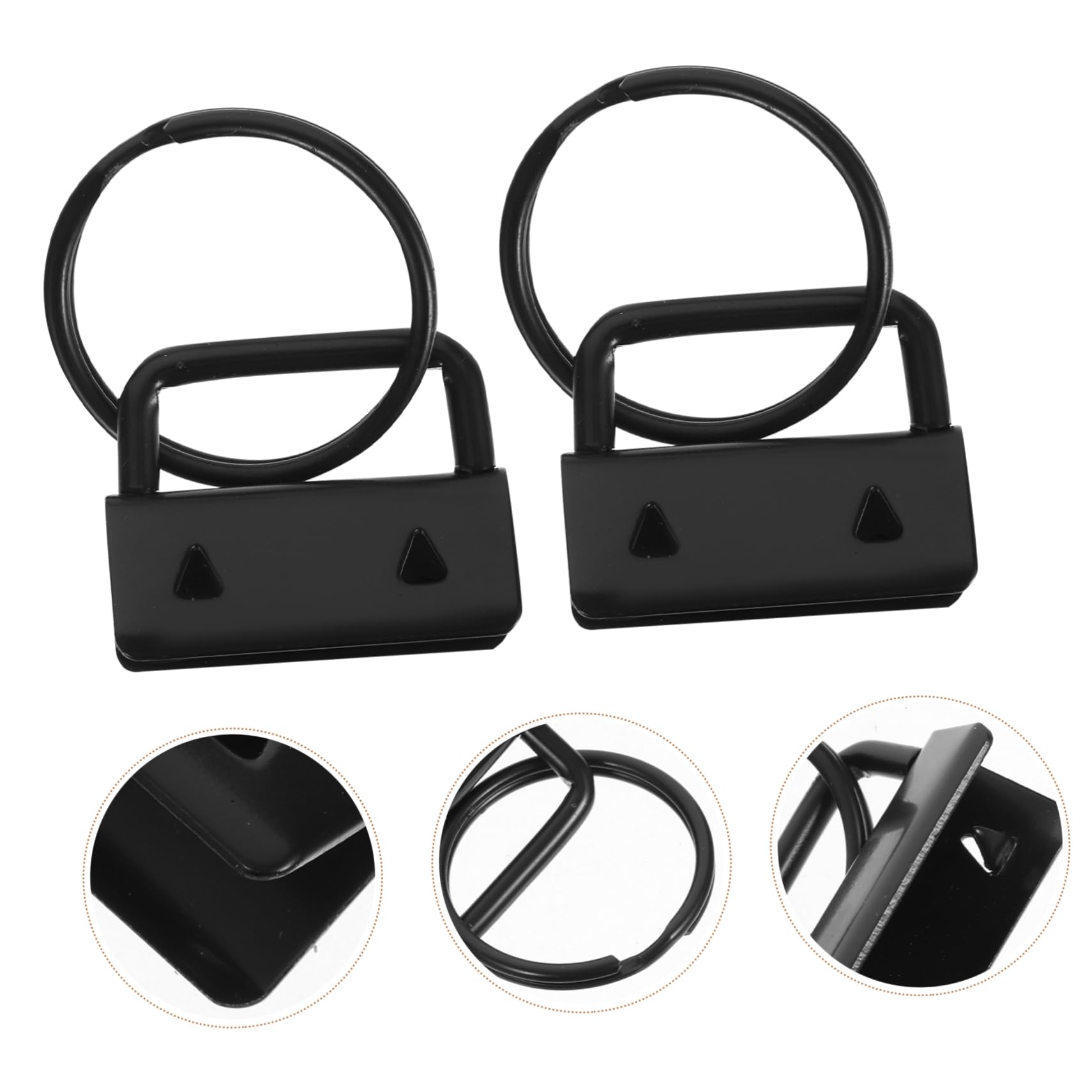 Operitacx 90stücke Schlüsselanhänger Hardware Für Bastelprojekte Robuste Clips Für Schlüsselbänder Taschen Und Mehr Für Kreative Anwendungen