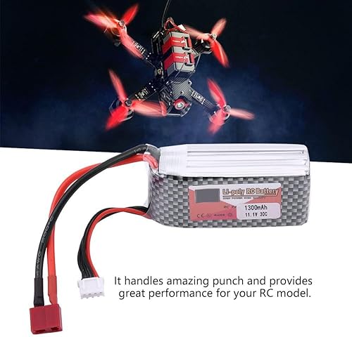 Miniatura 22 de Batería LiPo RC LiPo, batería LiPo 3S 11.1V 1300mAh 4500mAh 5500mAh LiPo Batería recargable LiPo Batería con enchufe T para camiones RC Car