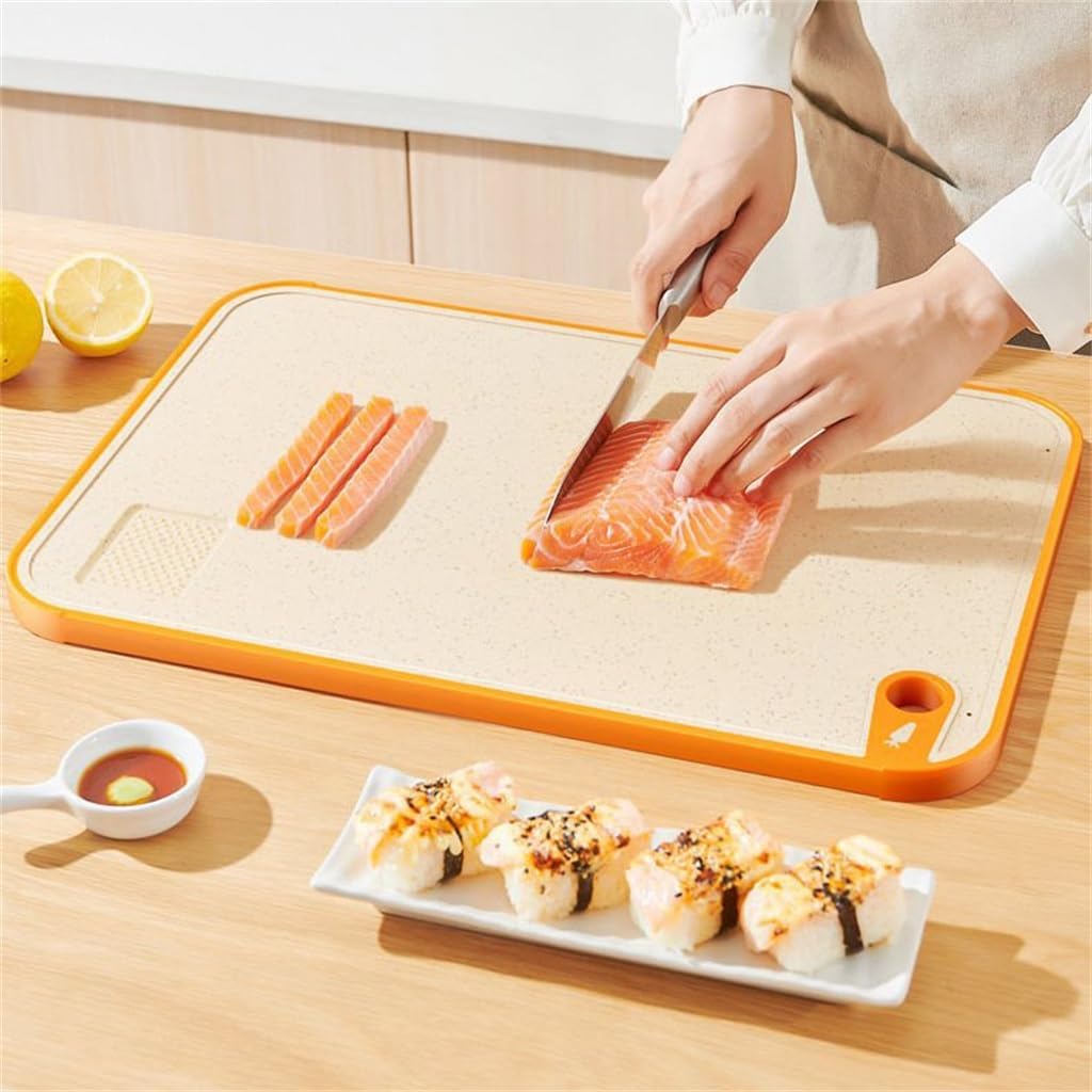 Household Cutting Board Kitchen Plastic Chopping Cut Fruit Stick Set Panel