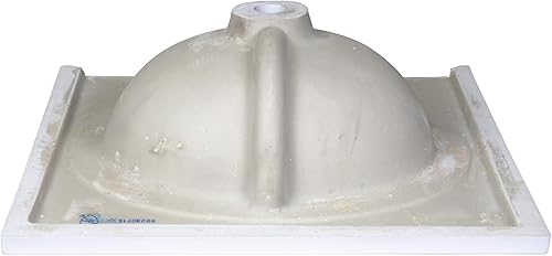 Miniatura 30 de Top de tocador de mármol cultivado de 49 pulgadas con protector contra salpicaduras, paquete mejorado, blanco - Design House, 554634