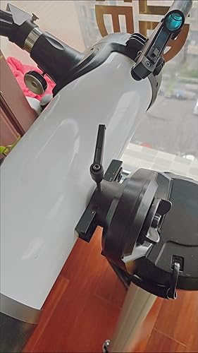 Miniatura 7 de Othmro 1 unids M8 Rosca 2.480 in Longitud de la manija 1.969 in Longitud del tornillo Aleación de aluminio negro Palanca ajustable Manija de sujeción