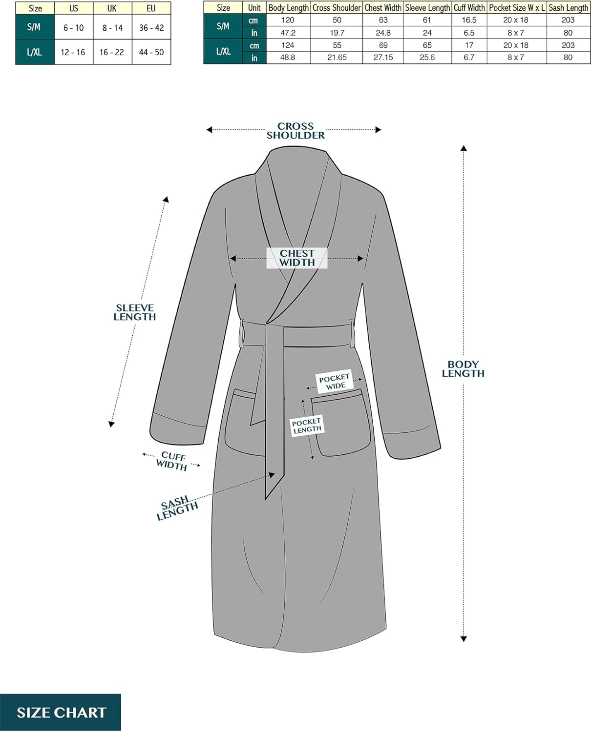 PAVILIA Women Plush Fleece Robe, Soft Textured Bathrobe, Lady Cozy Spa Long Robe - Image 7