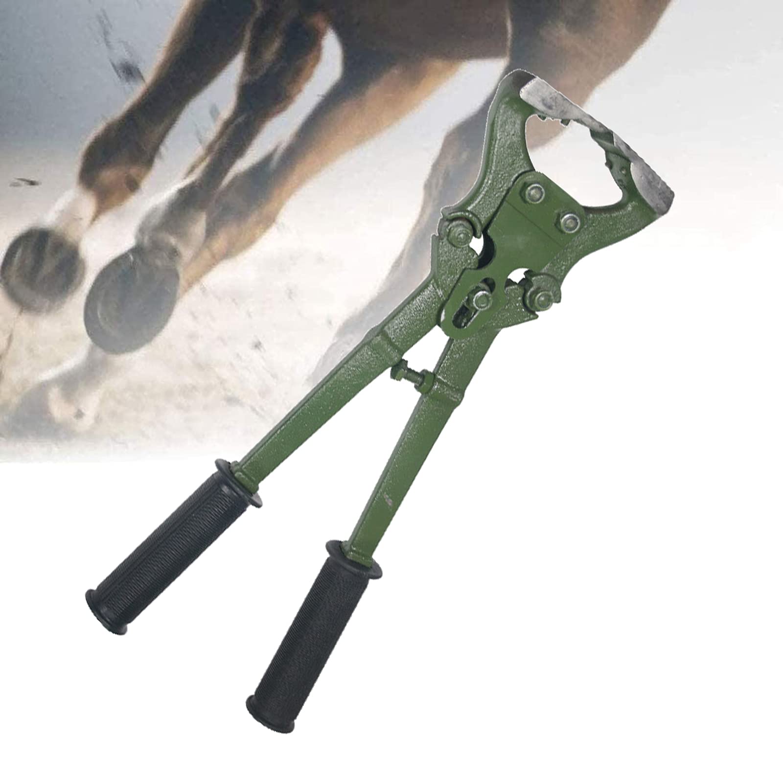 Kit de herramientas de alicates de herradura para caballos, lima de herradura, recortador de pezuñas, suministros ecuestres para caballos, limpieza de uñas, alicates de herradura, herramienta de cor