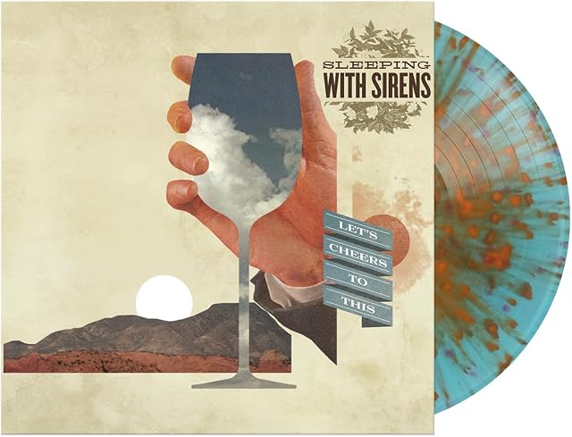 Let's Cheers To This (Vinil Splatter Colorido) por Sleeping With Sirens, capa do álbum