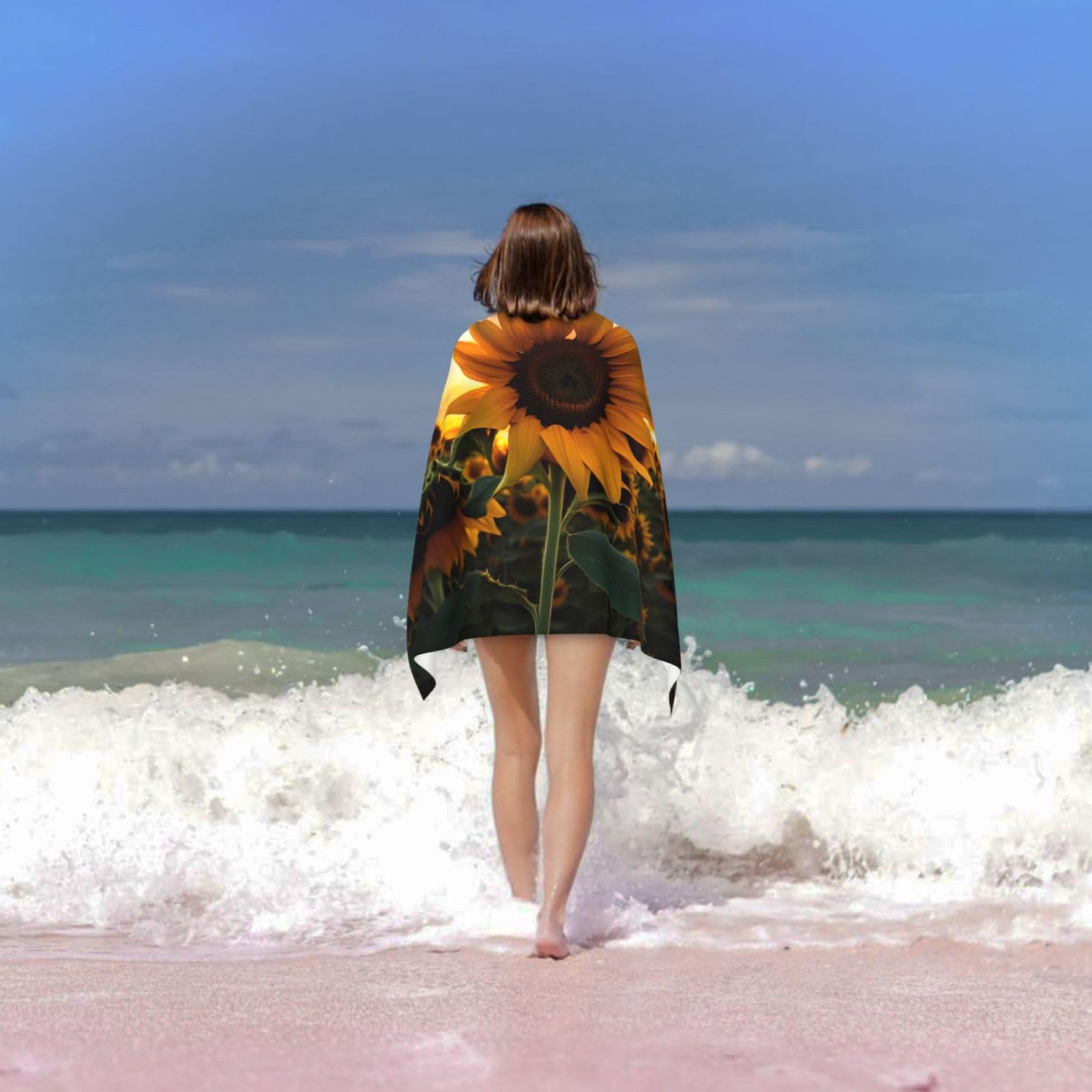 Amazon.co.jp: ファームひまわりバスタオル 超吸収性マイクロ