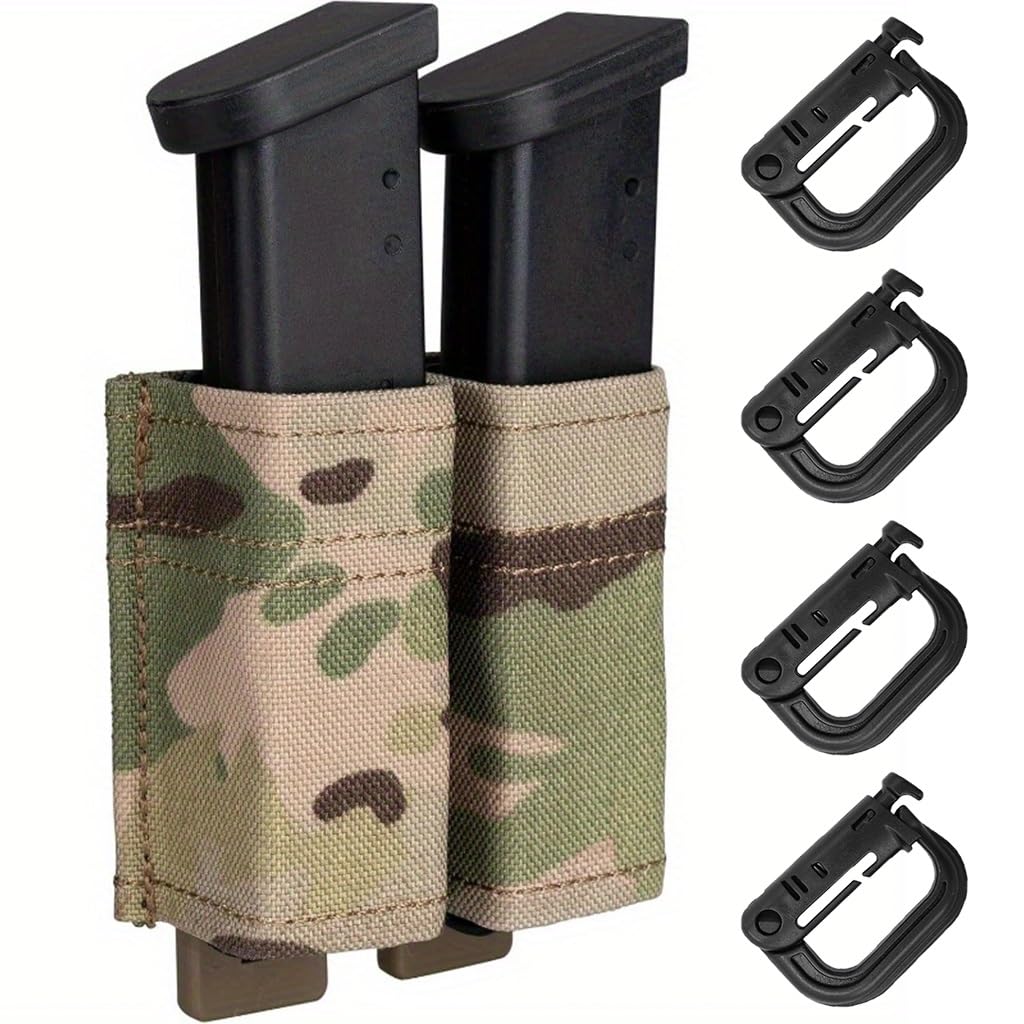 Pochette de chargeur 9mm double molle pour vos sorties de chasse et sessions airsoft