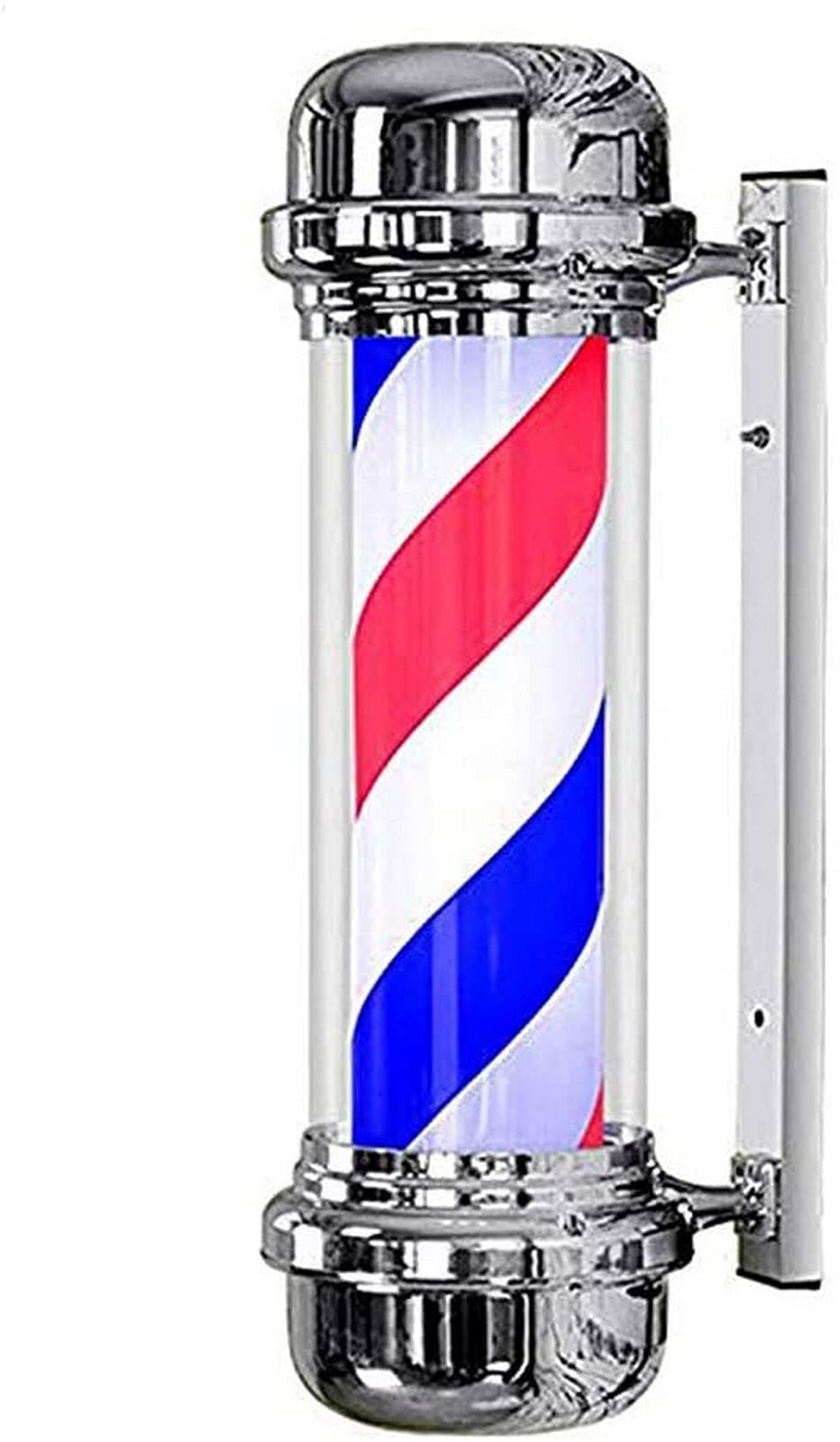 Lanterne solaire rétro bronze 28" rotative étanche avec bandes tricolores LED