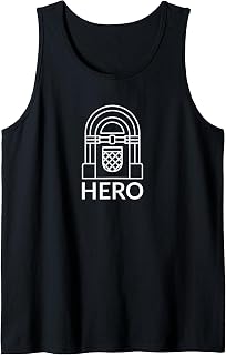 Jukebox Hero Retro Music Design Tank Top