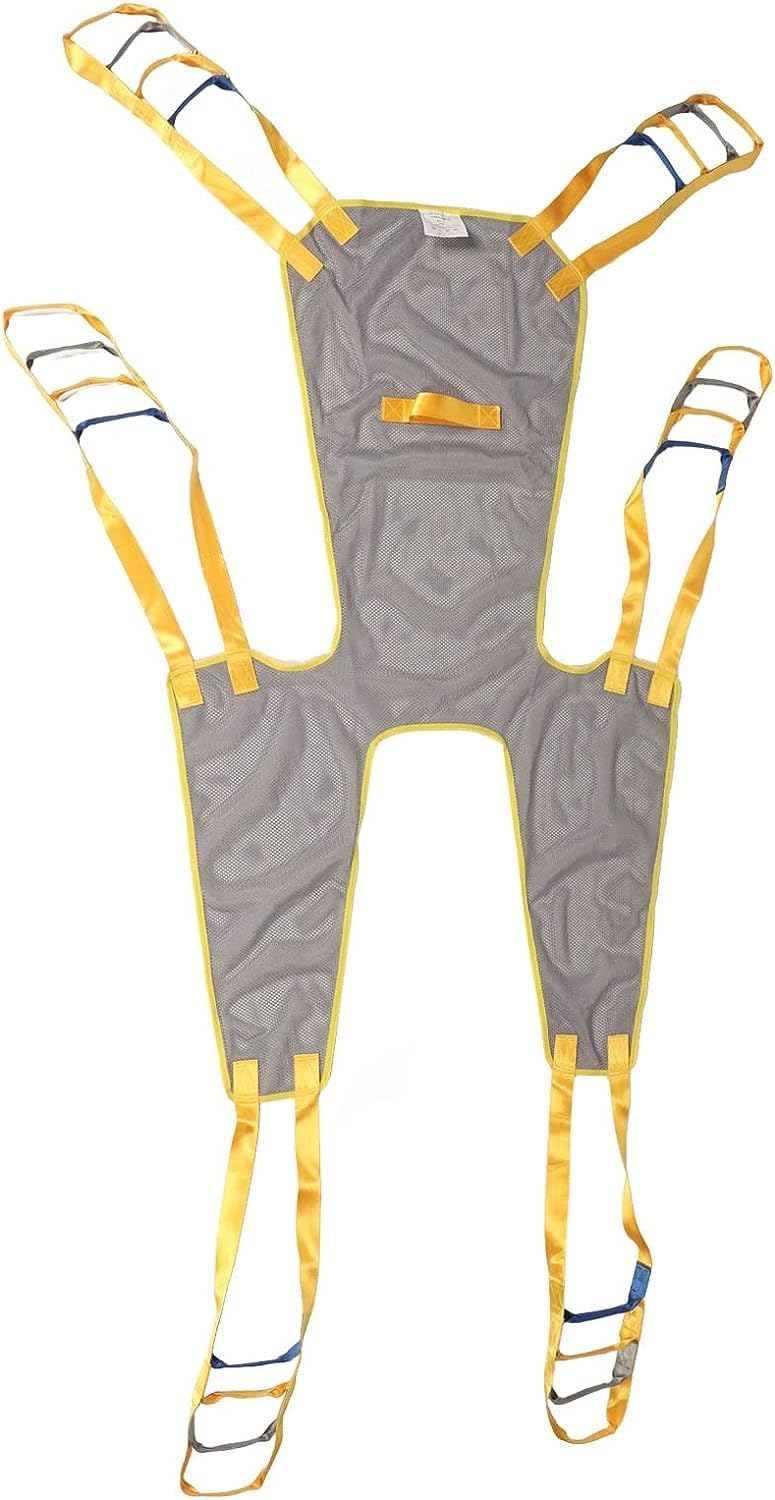 Sling Toilette Sollevatore paziente Attrezzatura Medica per Ascensore Handicapp bariatrico Comodo Ascensore Imbracatura Cintura Medica di trasferimento Large