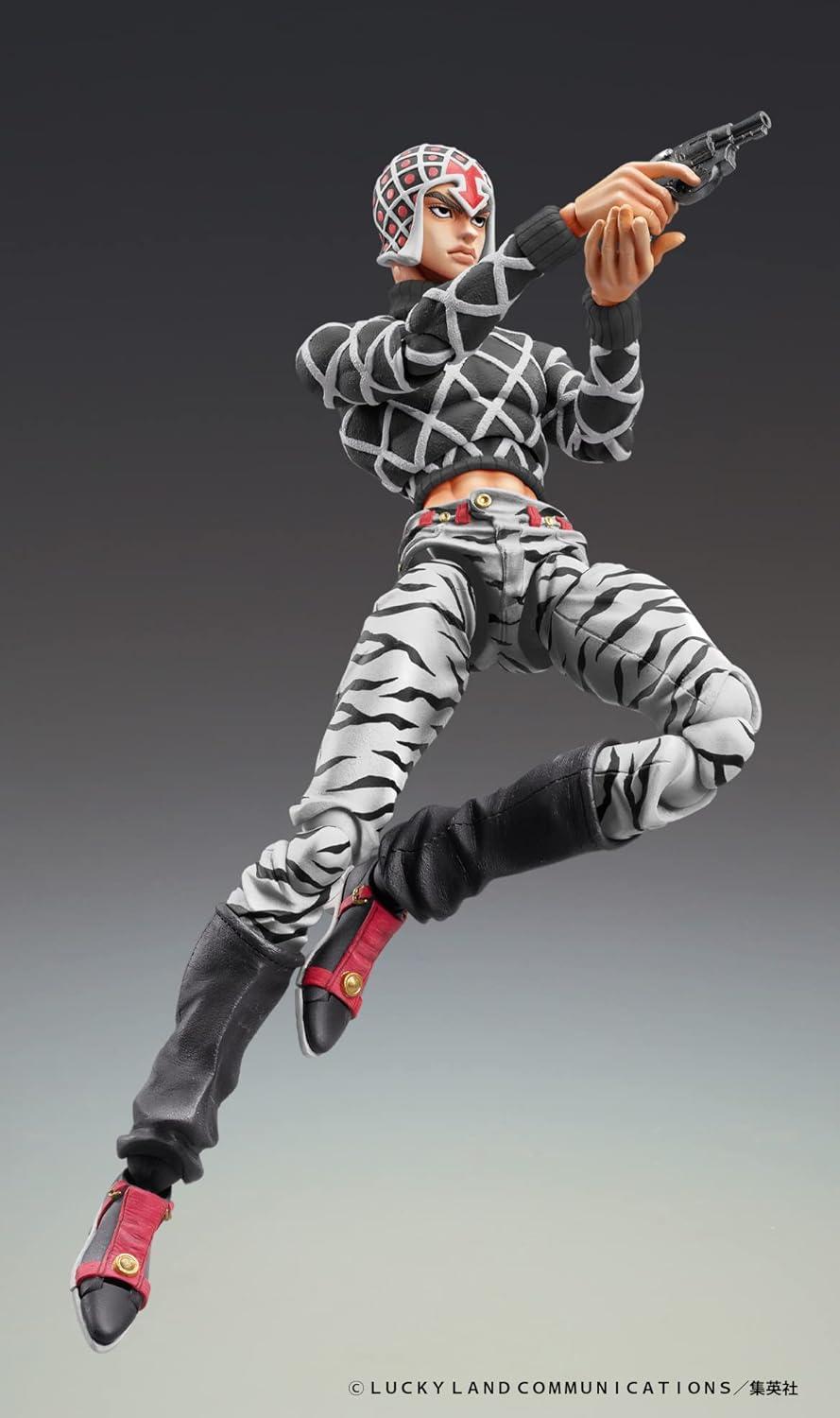 JoJo’s Bizarre Adventure Part 5: Guido Mista & S.P. (Black Ver.) Chozokado Super Action Statue