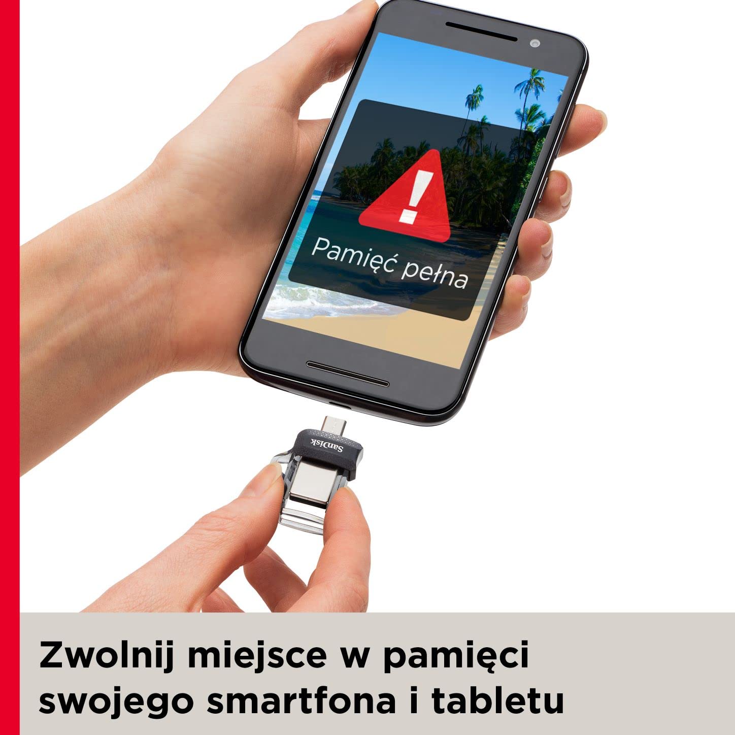 SanDisk Ultra 64GB Dual USB Flash Drive USB M3.0 up to 130 MB/s