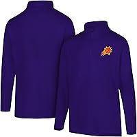 Vista 18 de Ultra Game Mens NBA Official Quarter Zip Long Sleeve Pullover T-Shirt Color del