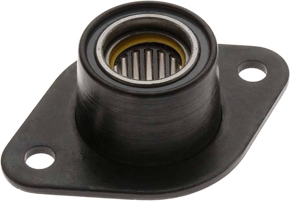 BFM-375-N Self-Aligning, Needle-Roller Bearing With 2-Bolt Hole, 3/8" Inner-Diameter Steel Flange
