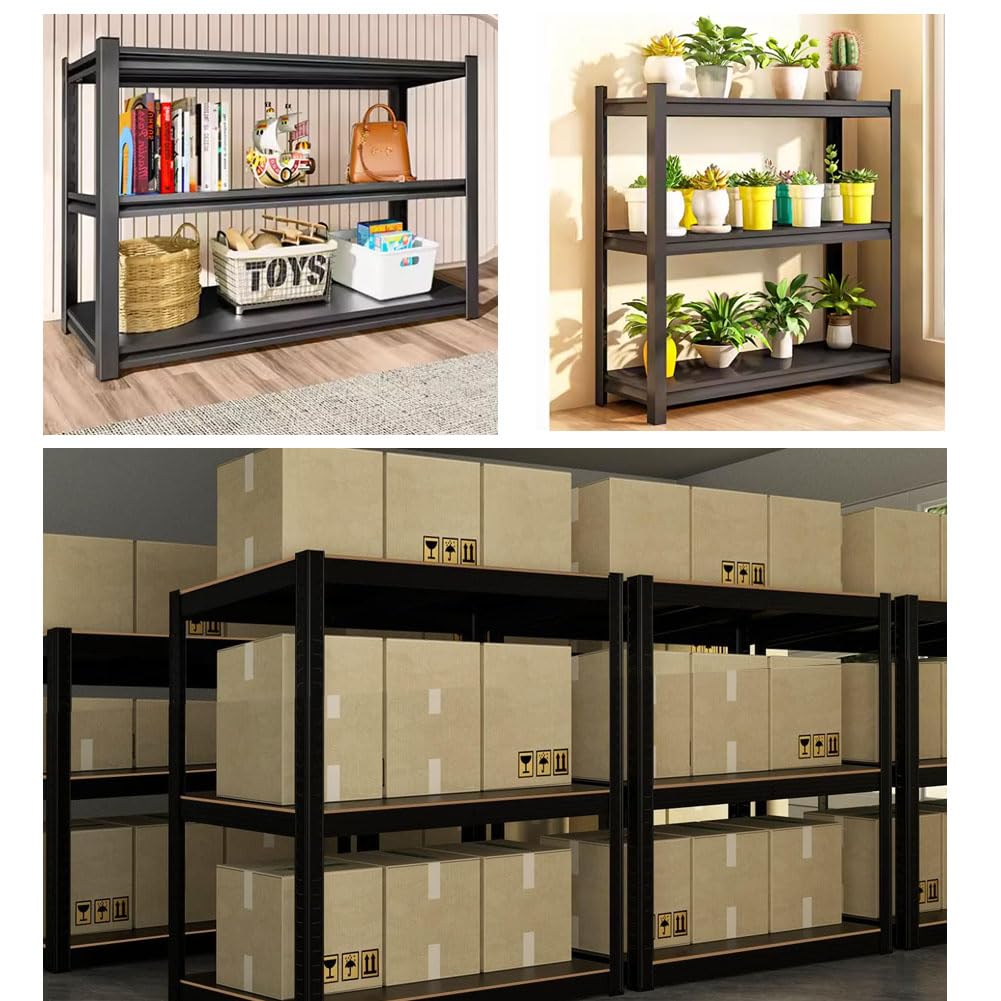 Amazon｜Jumei スチールラック ボルトレス 幅120×奥行60×高さ120cm 耐