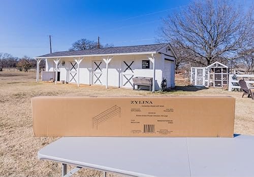 Miniatura 5 de Cama de jardín elevada de madera, macetas largas de 60 x 12 x 22 pulgadas, estas camas de jardín son para exteriores con patas, cultivan verduras