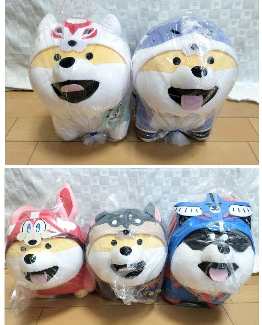 Amazon.co.jp: しばんばん×カプコン BIGぬいぐるみ 5種セット : おもちゃ