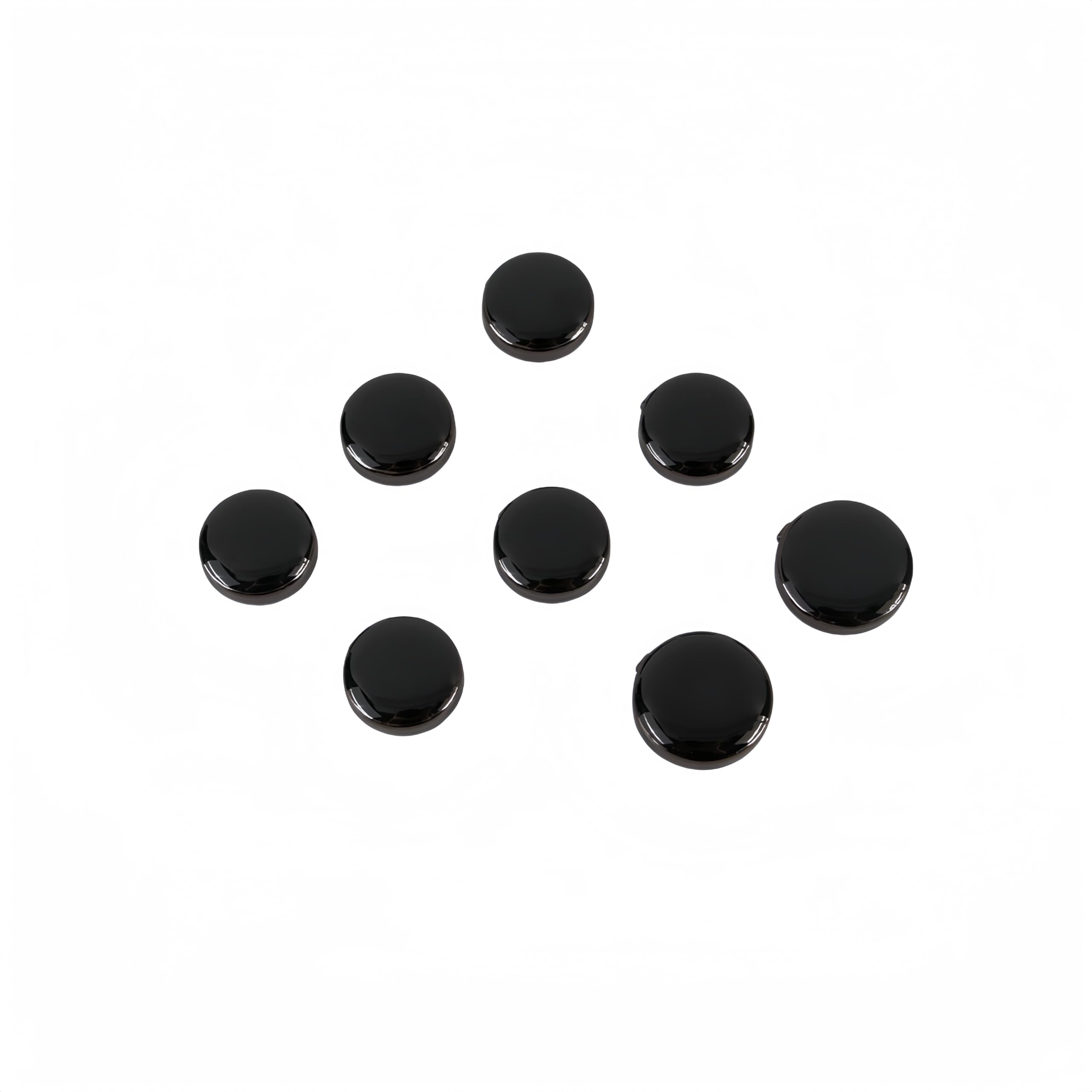 8Pcs Button Covers for Mens Shirts, Tuxedo Fake Studs