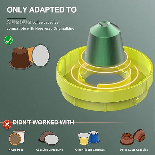 Miniatura 4 de Caja de reciclaje de cápsulas de café de aluminio Caja de reciclaje de cápsulas de café de tamaño pequeño Herramienta de cubo compatible con