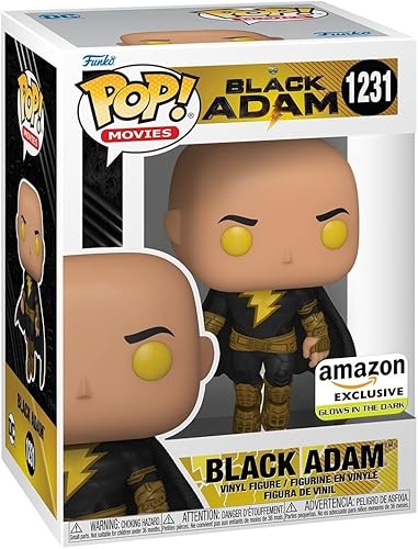 Miniatura 2 de Funko Películas Black Adam - Black Adam Flying con capa (brillante), exclusivo de Tienda, multicolor, 65031