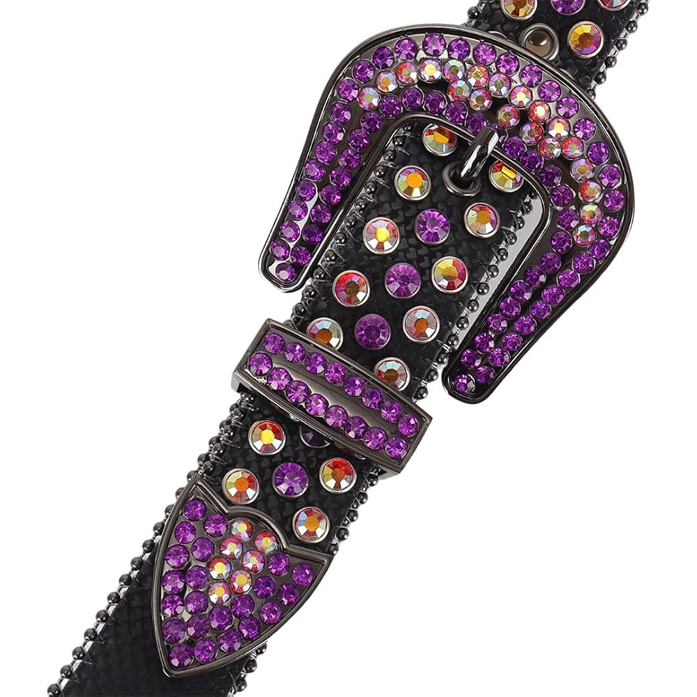 最終値下げ！未使用CrystalReptiles LEATHER JEWELS Wvapzxx Western Rhinestone Studded Belts Women Leather Belt