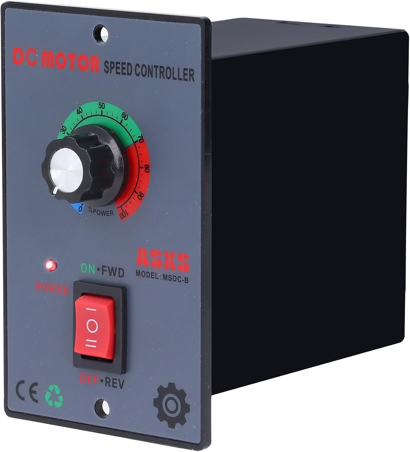 DC 12-60V 20A Brushless Motor Speed Controller w/ Forward/Reverse Switch | Suitable for DC Brushless Motors,Forward and Reverse Motor Speed Regulator,DC Motor Speed Controller