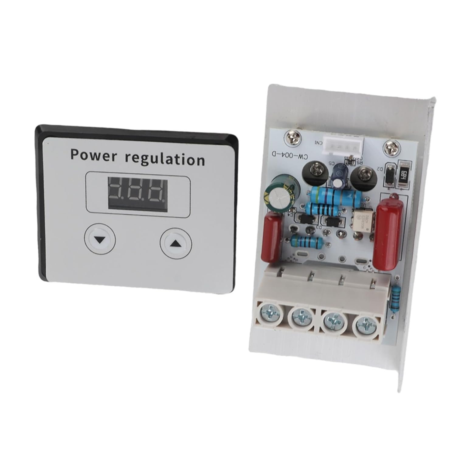 10000W SCR Digital Voltage Regulator Module Board Speed Control Dimmer Thermostat AC 220V 80A