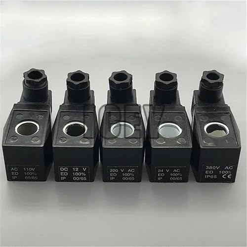 Miniatura 2 de CKD coil plastic coil Plastic-encapsulated coil AB410 Solenoid valve Water valve Coil Inner Hole 16mm Height 39mm(AC 110V)