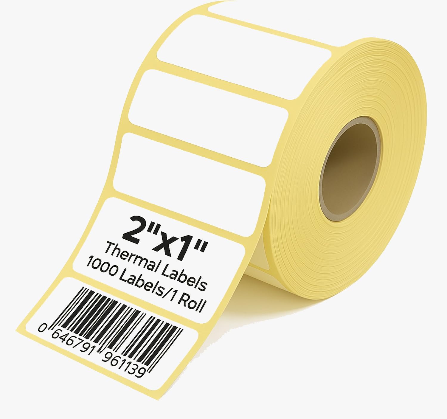 BrightMark - 2"x1" Thermal Barcode Labels – 1000 Labels/Roll | Smudge-Free, for Inventory, Shipping, Retail – Works with Rollo, Zebra, Jiose, MUNBYN, Brother (Not Compatible with Dymo Printers)