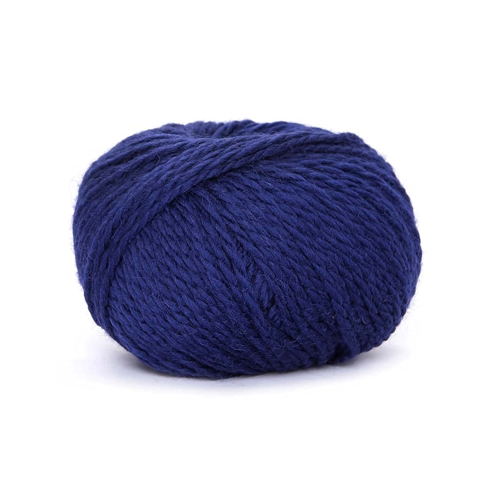 100% wełny Highland, zestaw 3 skeins (150 g) waga czesankowa - pozyskiwana bezpośrednio z Peru - niebiańsko miękka i idealna do robienia na drutach i szydełkowania (niebieska)