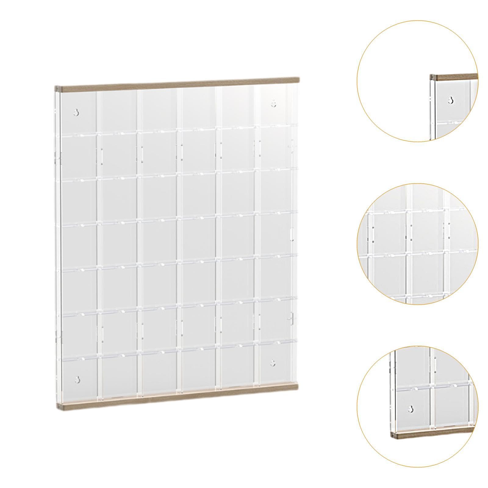 Transparente Sammelbox für Anstecknadeln, Aufsteller, Pin Display Rahmen, Anime Cosplay Pin Display für Schmuck Pins, Etiketten Und Abzeichen