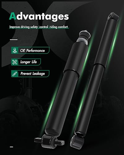 Miniatura 2 de 2WD!Amortiguadores para Sierra para Silverado  Amortiguadores de gas delanteros y traseros SCITOO aptos para 1999 2000 2001 2002 2003 2004 2005 2006