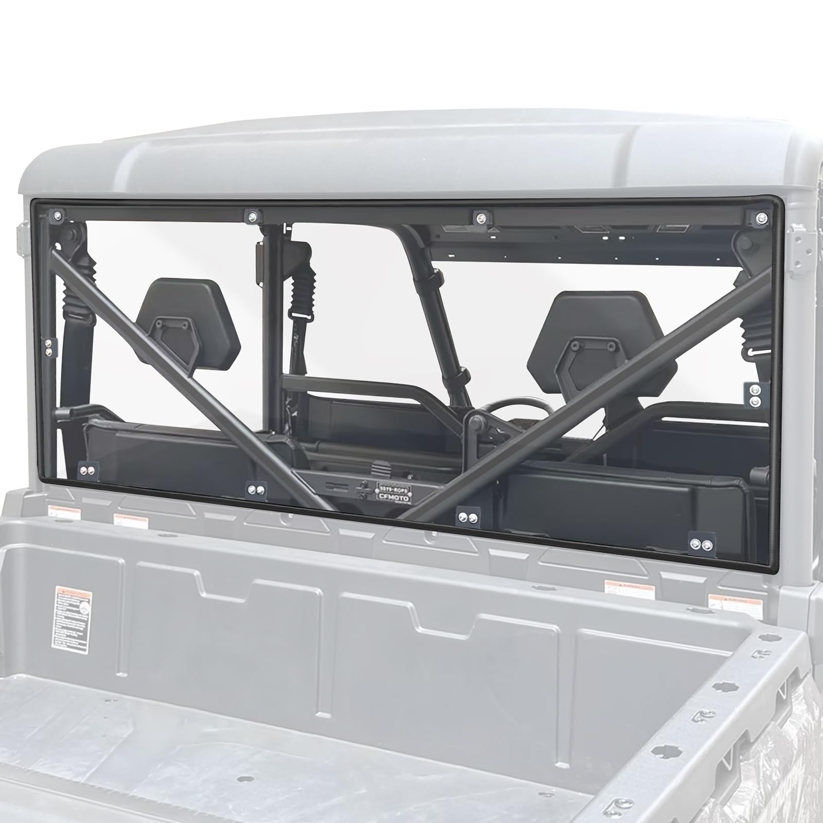 StarknightMT UTV Rear Windshield for UFORCE 1000 1000XL 2019-2026 UV-Proof