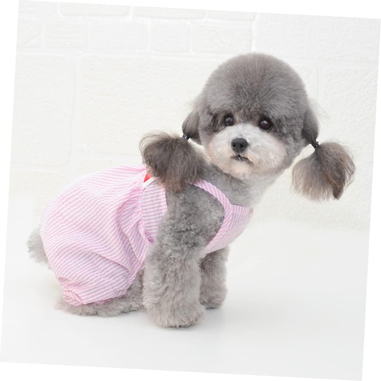 Housoutil 3pcs Pet Sling Pant Watermelon Design Dog Dress Comfortable and Party Outfit for Dogs XL