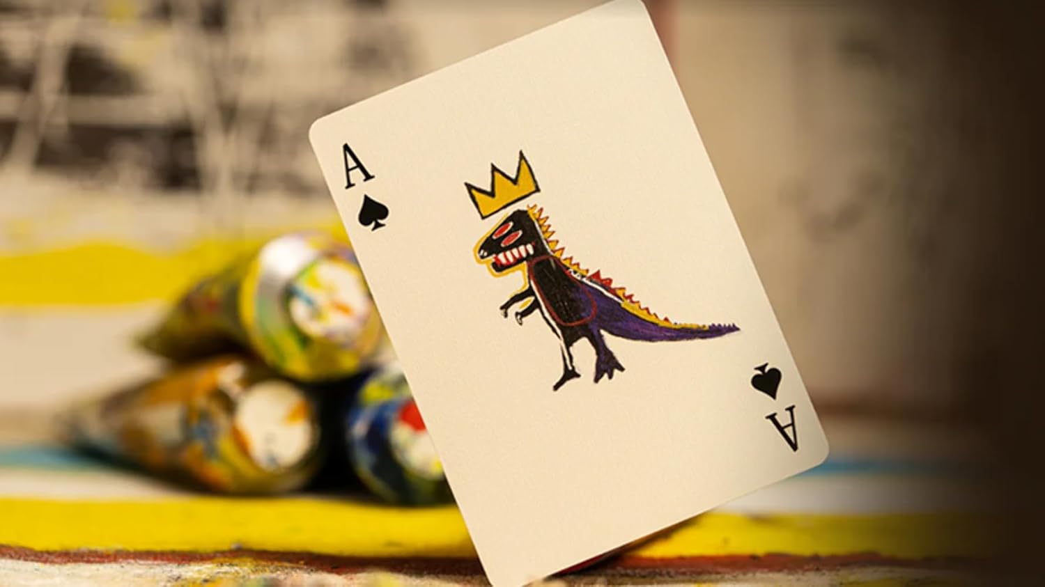 Murphy's Magic Supplies, Inc. Basquiat Playing Cards by theory11