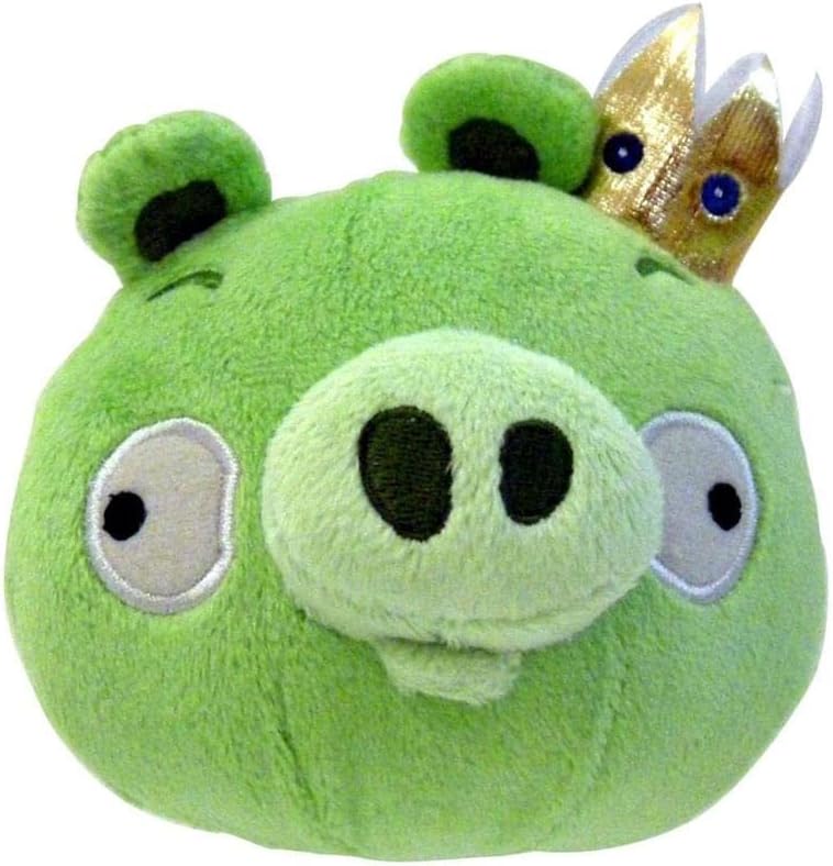 Angry Birds 8" Deluxe King Pig Plush Officially Licensed