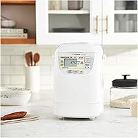 Vista 8 de Zojirushi BB-HAC10 Home Bakery panificadora programable mini de 1 libra, color blanco