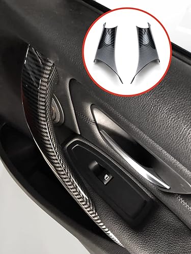 Miniatura 5 de Gelunxin Funda de tirador de puerta para BMW 320, 328, 330, 335, M3 2012-2018 y BMW 428, 435, M4 2014-2017