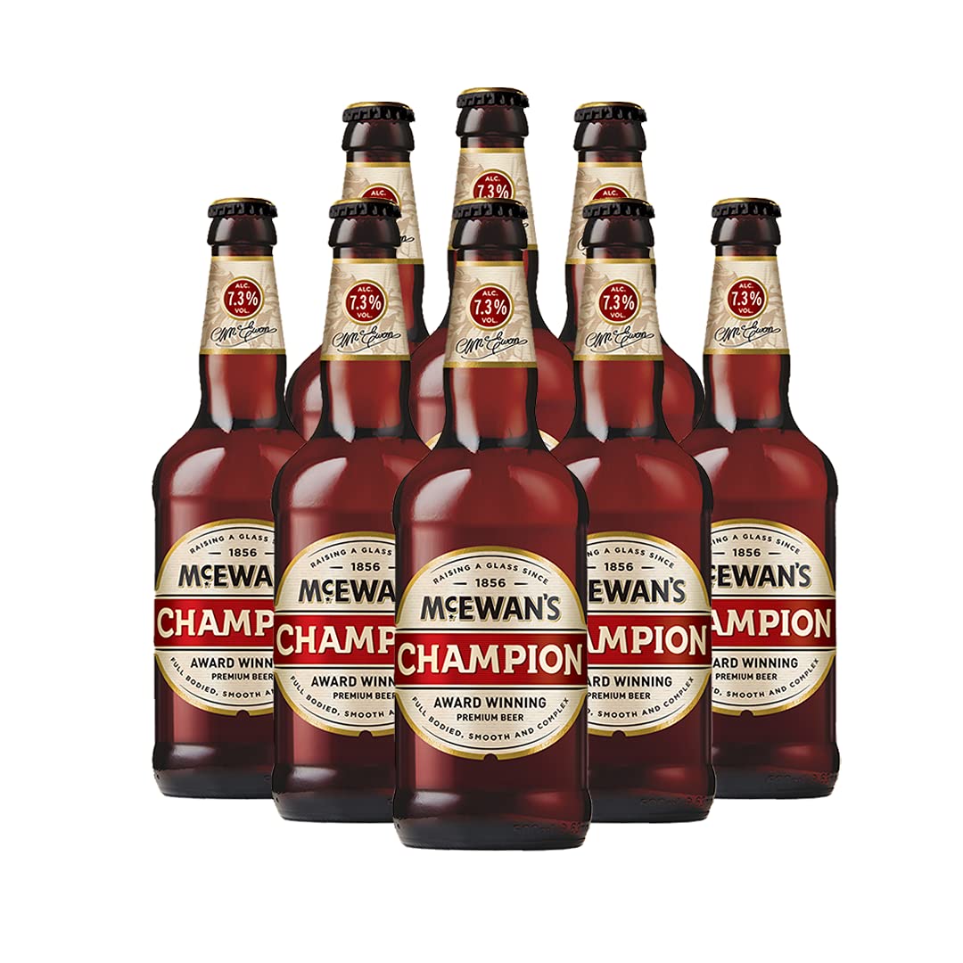 McEwan's Award Winning Champion Ale 500ml Bottles (8 Pack) - 7.3% ABV