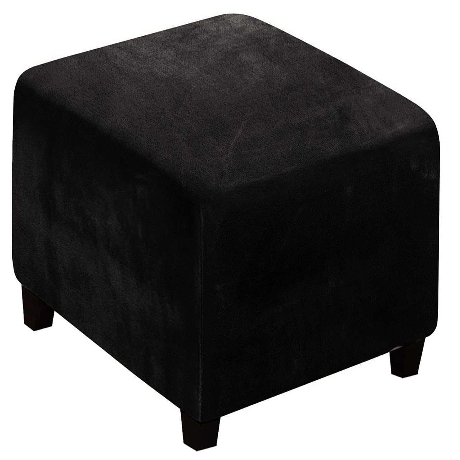 Housse De Pouf Ottomane Carré 45x45/50x50/65x65 Extensible, Housses De Repose-Pieds Doux Pour Protéger Le Repose-Pieds, Housse De Pouf Avec Fond élastique(Color:New Gray,Size:45x45 Cm 17x17 In Housse De Pouf Ottomane Carré 45x45/50x50/65x65 Extensible, Housses De Repose-Pieds Doux Pour Protéger Le Repose-Pieds, Housse De Pouf Avec Fond élastique(Color:New Gray,Size:45x45 Cm 17x17 In
