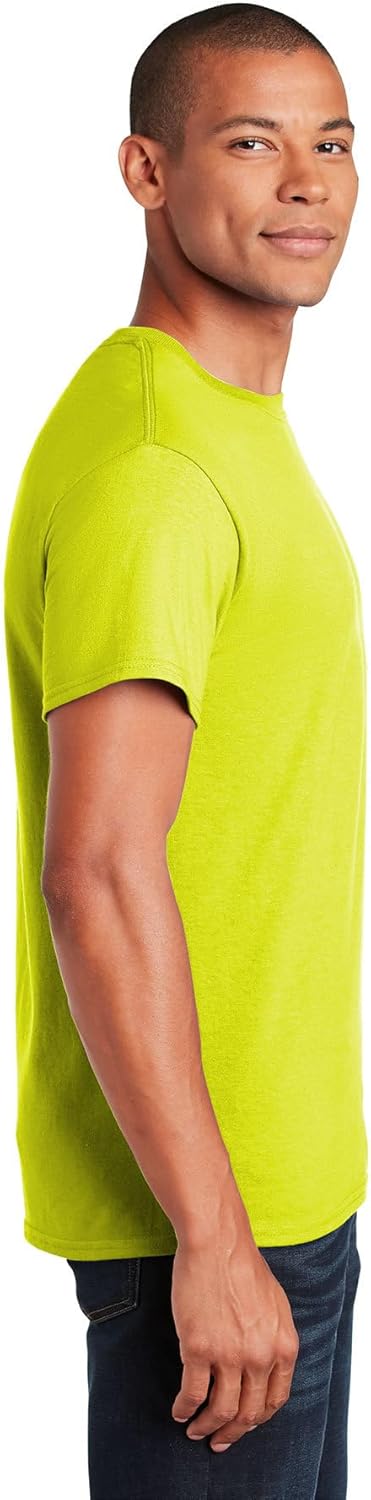 Gildan Mens G230 Medium Safety Green