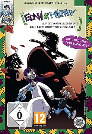 Daedalic Entertainment Edna & Harvey PC Spiel mit Comic-Buch